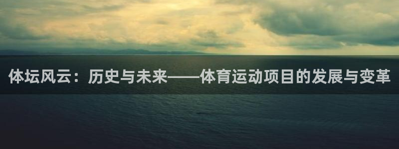 vsport体育官方正版app代理：体坛风云：历史与未来——