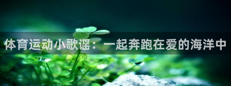 vsport体育官网下载招商电话：体育运动小歌谣：一起奔跑在